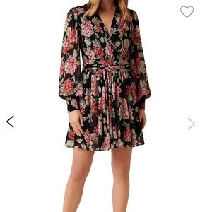 Evernew floral mini dress